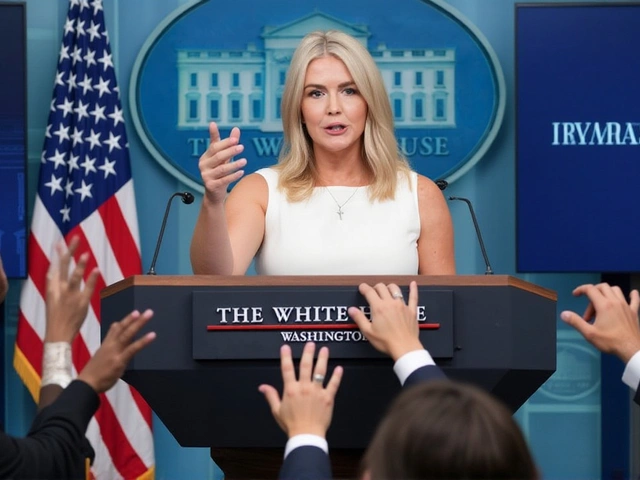 Leavitt beleidigt HuffPost-Journalist – Skandal vor Trump‑Putin‑Treffen in Budapest